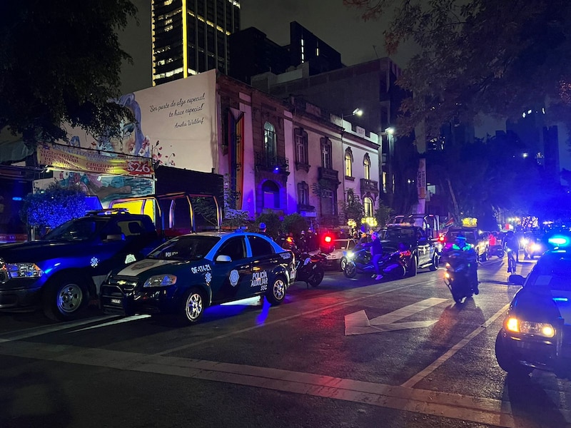 Accidente de tráfico en la Ciudad de México