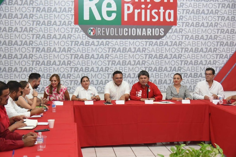 Reunión de trabajo del PRI