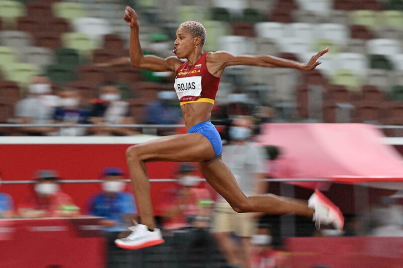 Yulimar Rojas, campeona olímpica de triple salto