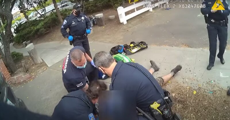 Brutalidad policial contra un hombre negro en Estados Unidos