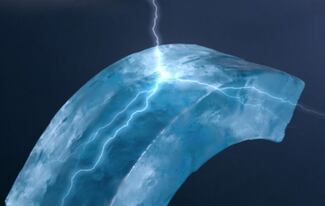 ¿Descifran cómo se forman los rayos?: el hielo genera electricidad al deformarse