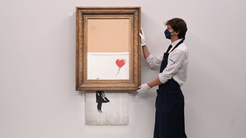 Banksy, la niña del globo