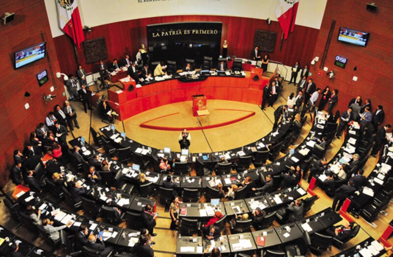 Sesión del Congreso de la República de México