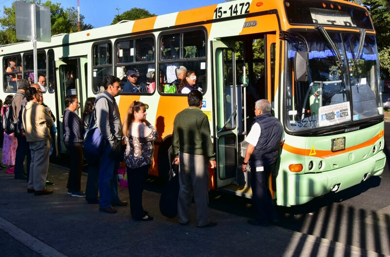 Autobús urbano en México
