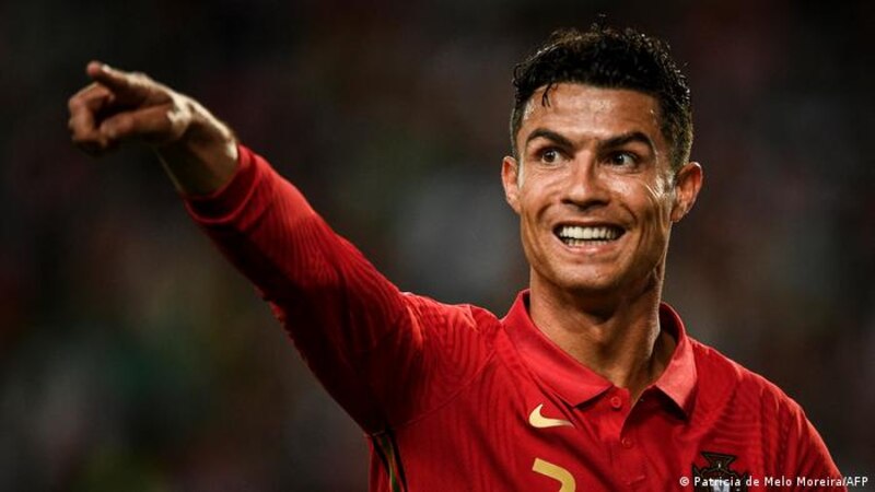 Cristiano Ronaldo celebra la victoria de Portugal