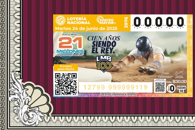 Sorteo Mayor 3976 de la Lotería Nacional