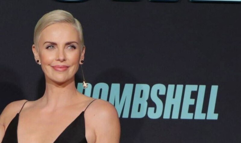 Charlize Theron en el estreno de Bombshell