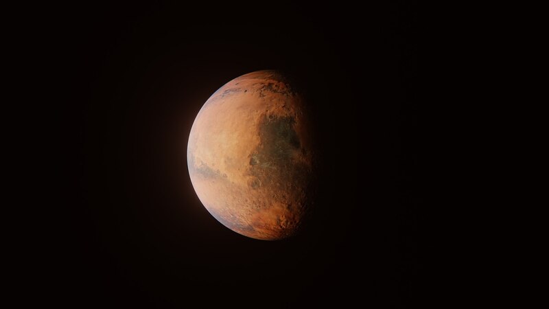 Marte, el planeta rojo