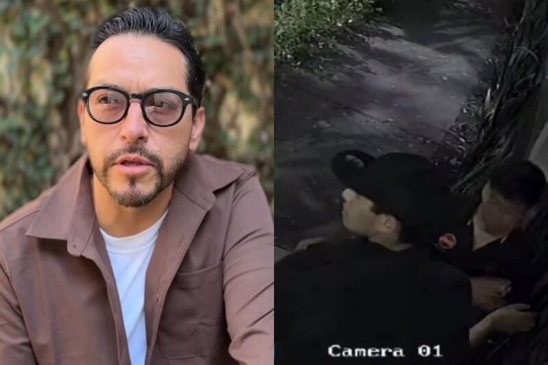 El influencer señaló que se trata de personas especialistas en este tipo de atracos y que uno de ellos ya ha sido identificado.