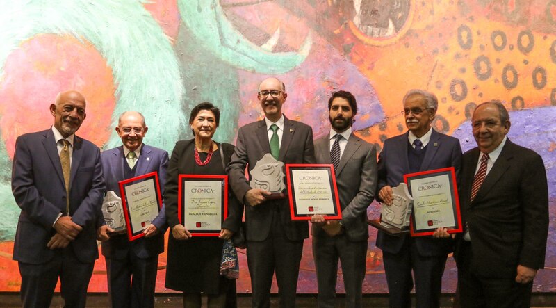 Entrega de los Premios Crónica 2022