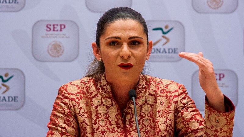 La Secretaria de Educación Pública, Delfina Gómez Álvarez, comparece ante la Cámara de Diputados