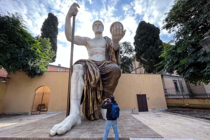 Estatua de Zeus en Olimpia