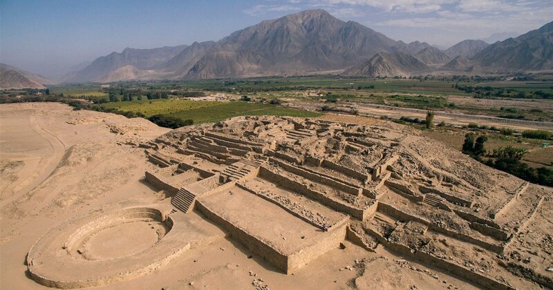 Ruinas de Caral, la ciudad más antigua de América