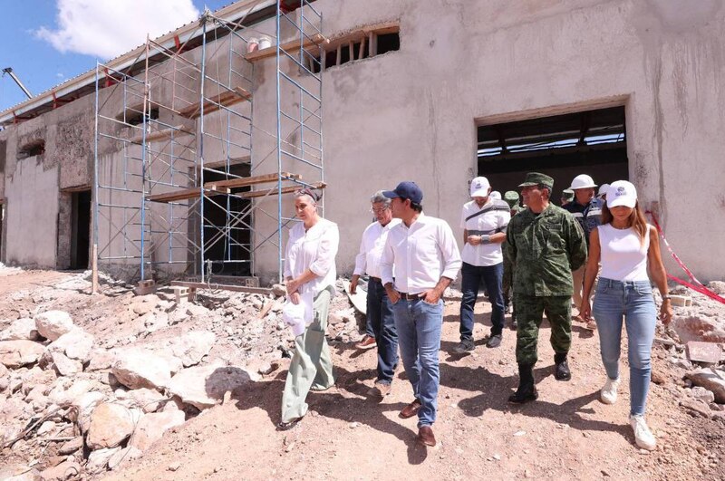 Visita de supervisión a la construcción del nuevo hospital en Lagos de Moreno