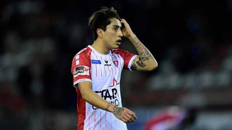 Jugador de fútbol frustrado