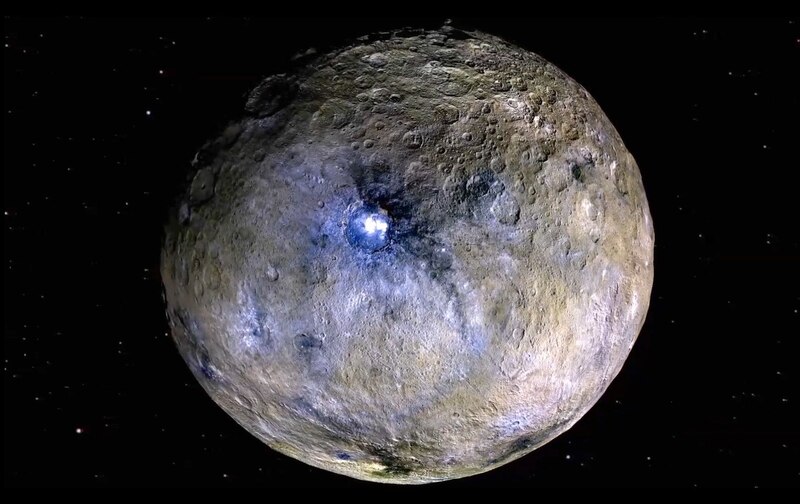 Ceres, el planeta enano más grande del cinturón de asteroides
