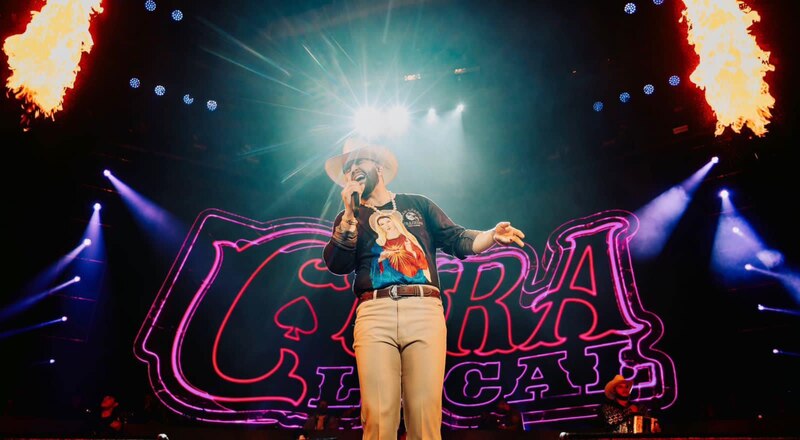 ¡Christian Nodal en concierto!