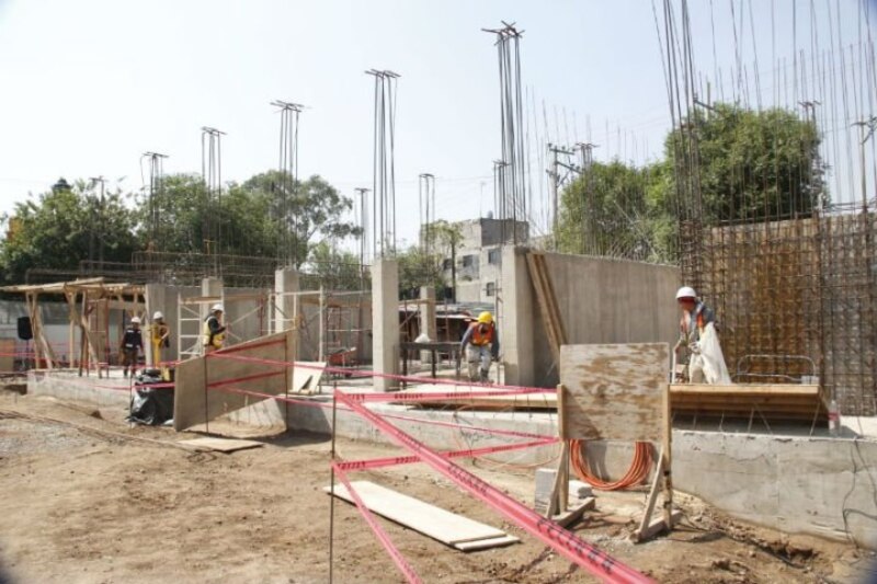 Construcción de un edificio
