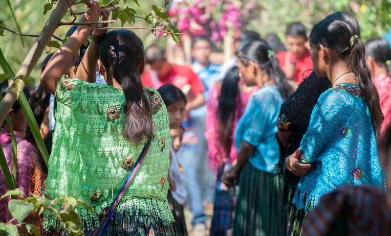 Mujeres indígenas en Guatemala