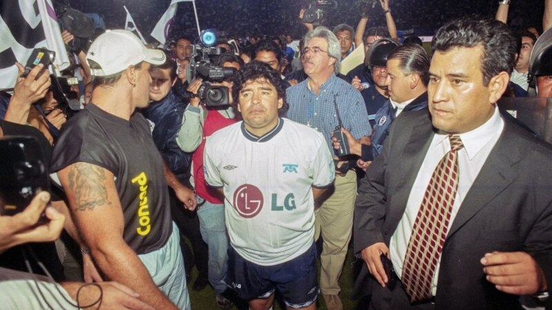 Maradona, el ídolo del fútbol argentino
