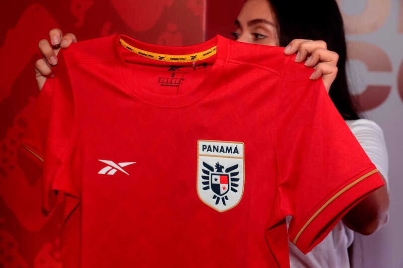 La nueva camiseta de la selección de fútbol de Panamá