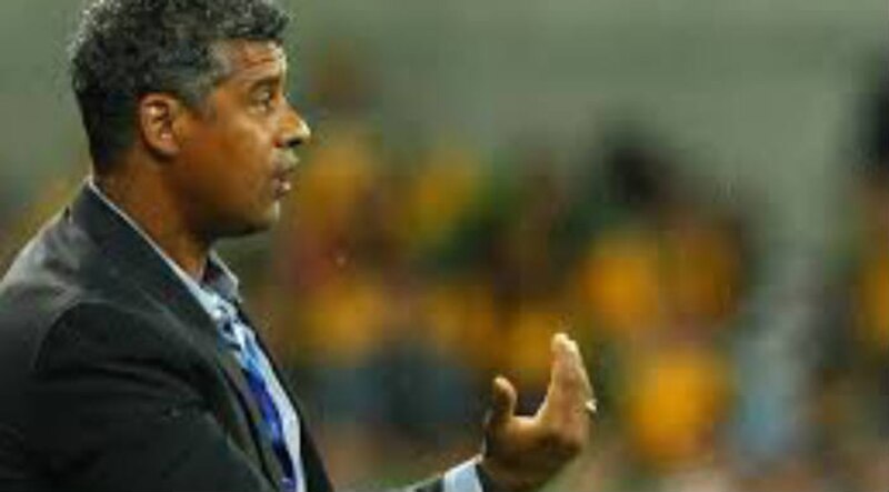 El entrenador de fútbol da instrucciones a sus jugadores