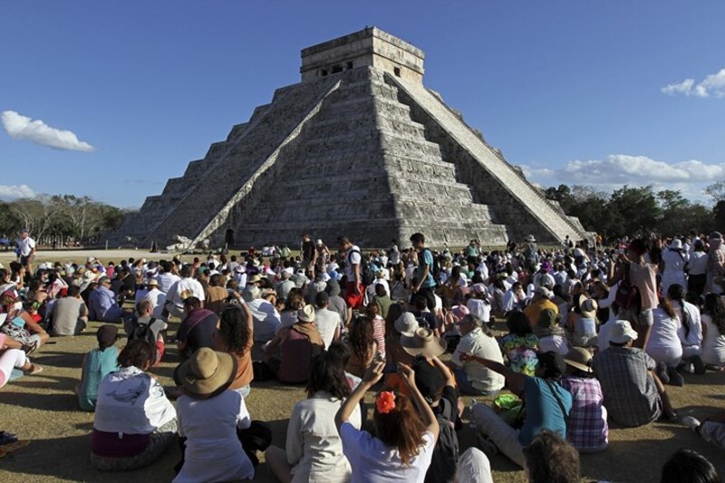 La pirámide de Chichén Itzá