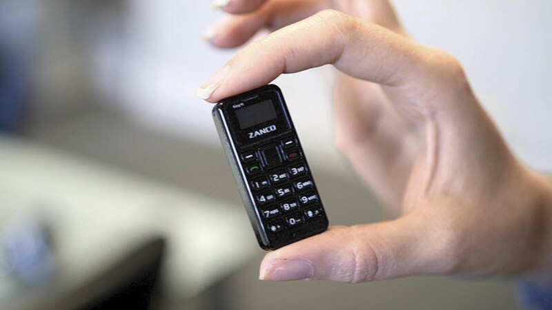 El teléfono móvil más pequeño del mundo
