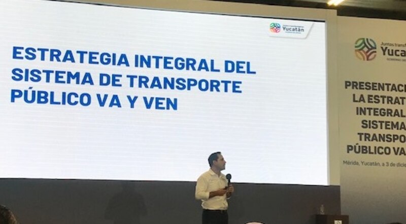 Estrategia integral del sistema de transporte público Va y Ven