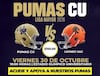 Pumas CU recibe a Leones UAC en el Estadio Olímpico Universitario dentro de la Liga Mayor 2026