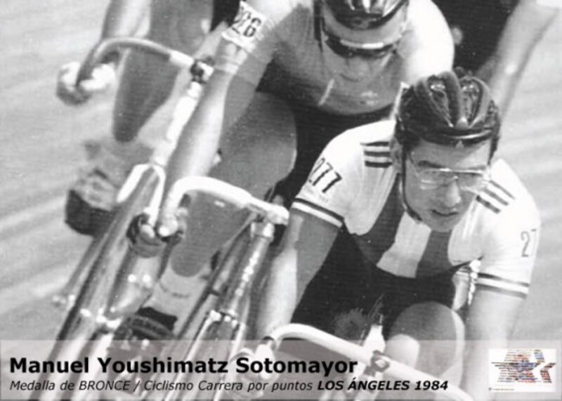 Manuel Youshimatz Sotomayor, ciclista mexicano ganador de medalla de bronce en los Juegos Olímpicos de Los Ángeles 1984.