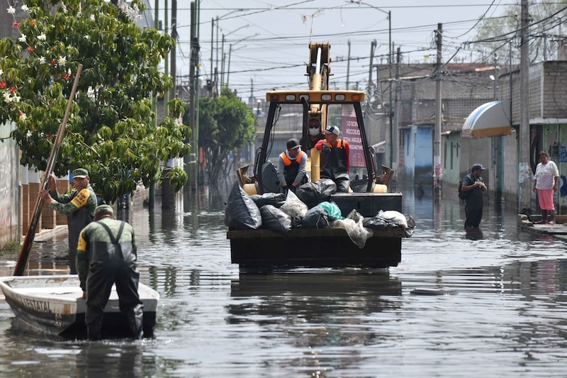 Inundaciones en Tabasco, México