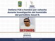 Detienen por cohecho a hombre investigado por el homicidio del periodista Josué Martínez en Puebla