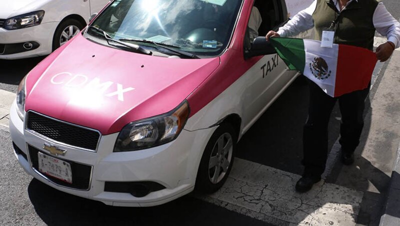 Taxista en la Ciudad de México
