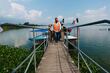 Tlajomulco realiza primera macrobrigada de limpieza en la Laguna de Cajititlán