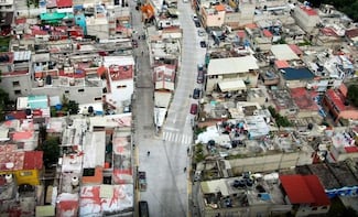 En Naucalpan, progresa rehabilitación de Avenida Minas Palacio