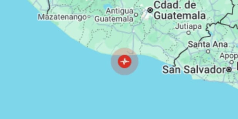 Terremoto en El Salvador