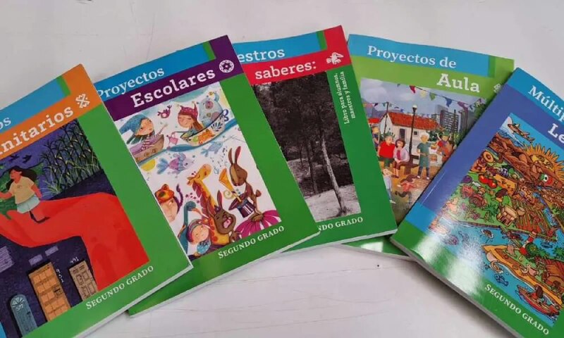 Libros de texto de segundo grado