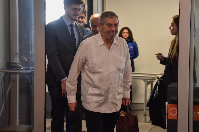 Juan Ramón de la Fuente durante su visita oficial a Brasil para representar a México en la Cumbre de los BRICS 2025