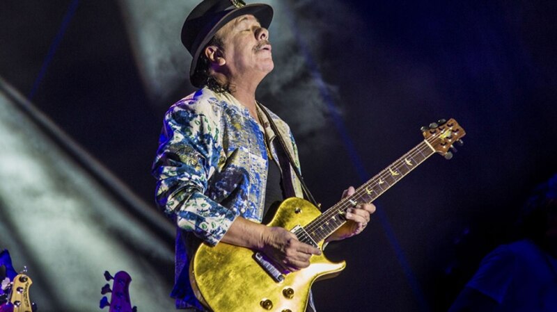 Carlos Santana en concierto