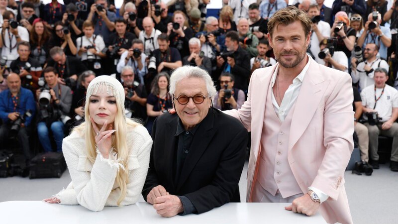 Chris Hemsworth, Tilda Swinton y Bill Murray en el Festival de Cine de Cannes