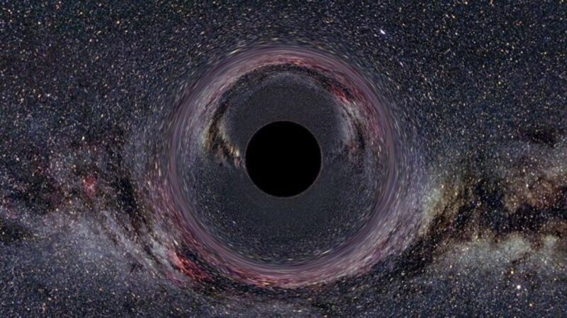 Un agujero negro supermasivo en el centro de la Vía Láctea