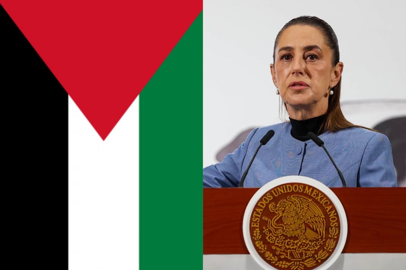 Sheinbaum habla sobre el genocidio en Gaza. La presidenta dio su posicionamiento de reconocimiento al Estado palestino.