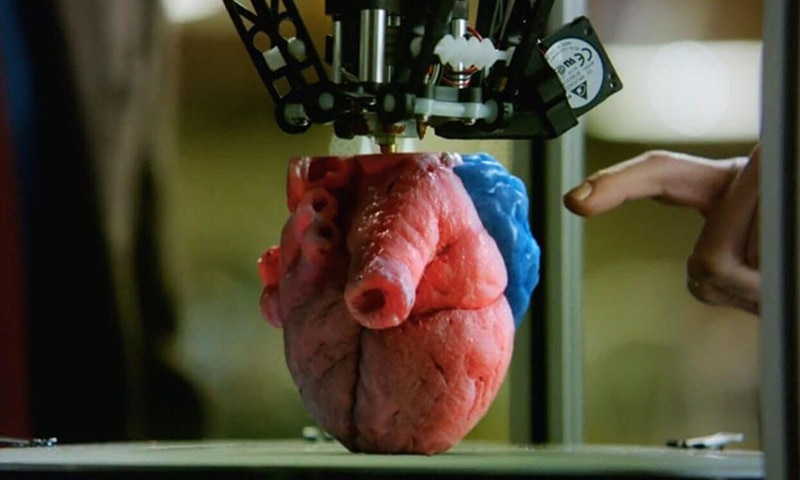 Impresión 3D de un corazón
