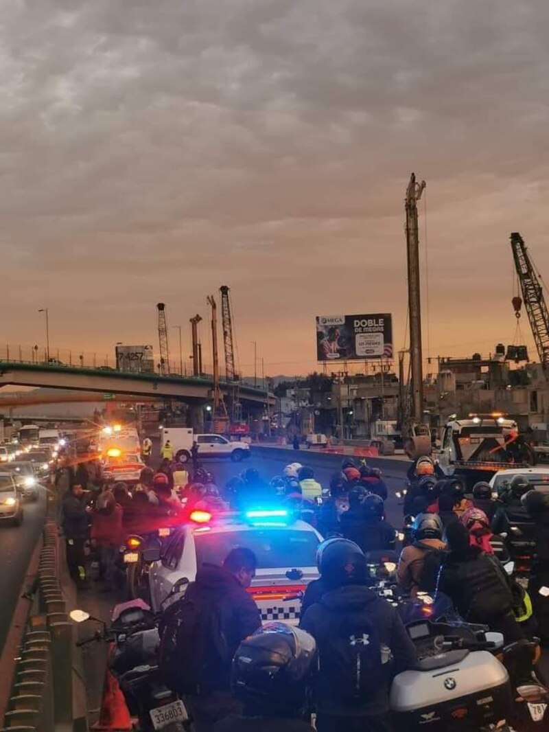 Protestan motociclistas por abusos de la policía de tránsito en la CDMX