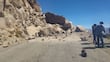 Caída de rocas por sismo en el centro de Perú deja un muerto y cuatro heridos