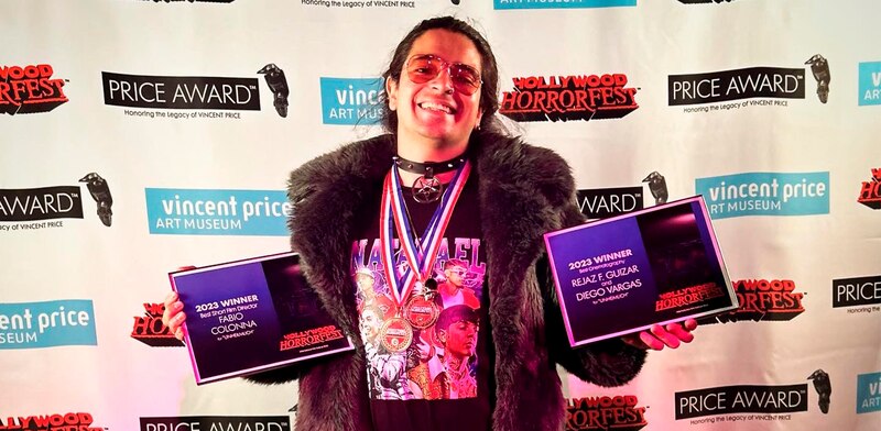 El cineasta mexicano Fabián Colón gana el premio a Mejor Cortometraje en el Hollywood Horrorfest 2023