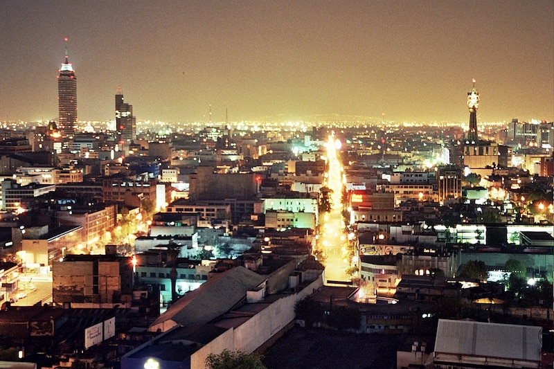 Ciudad de México de noche