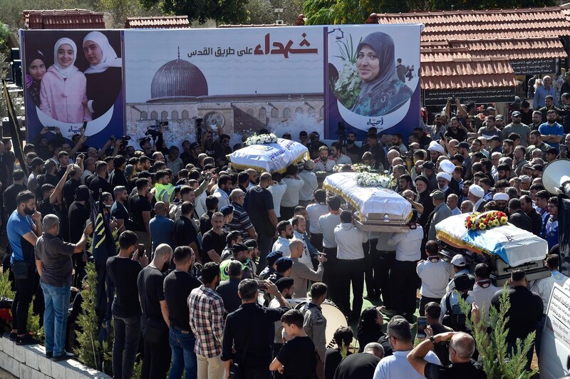 Un funeral palestino en Jerusalén