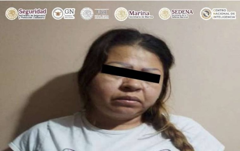 El titular de la SSC, Omar García Harfuch informó de la detención de la mujer presunta operadora del grupo criminal "Los Mayos"